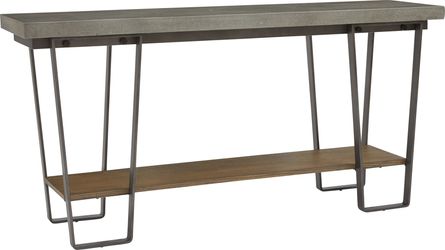 Alma Road Gray Sofa Table