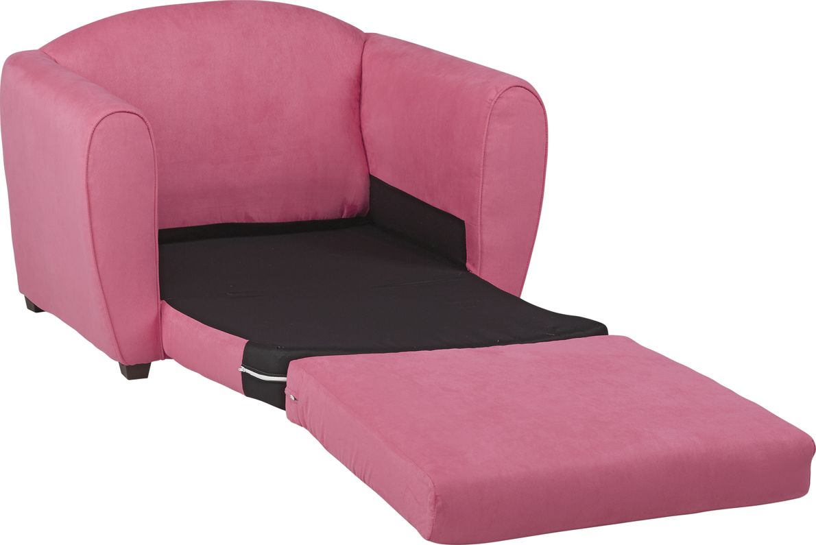 Arezzo Pink Sleeper Chair Rooms To Go