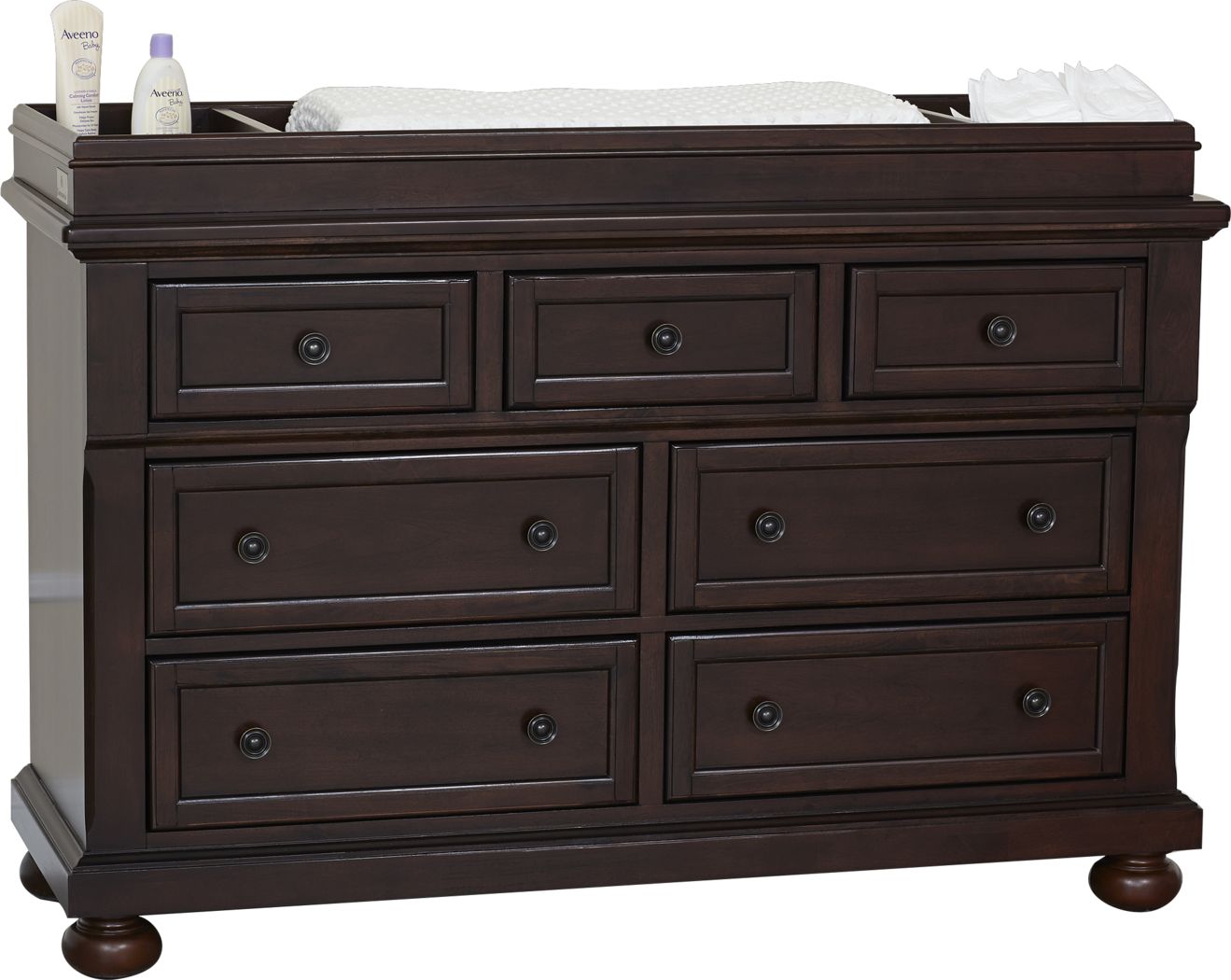 solid wood baby dresser changing table