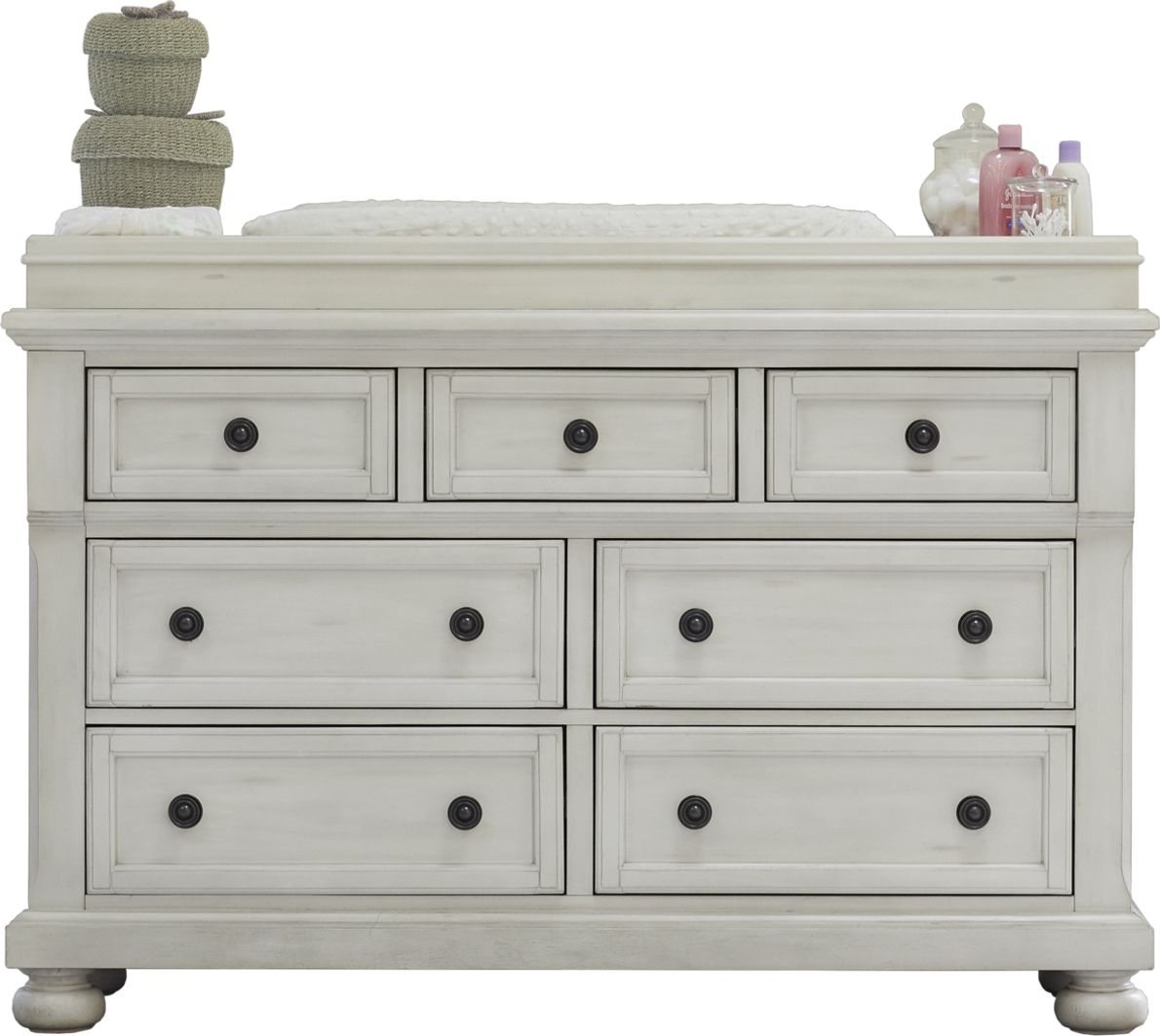 Baby cache 2025 dresser white