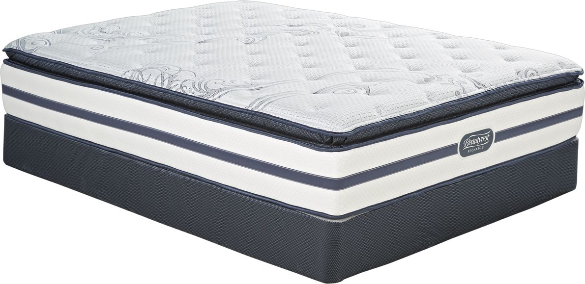 Beautyrest Recharge Lake Hughes Low Profile King Mattress Set