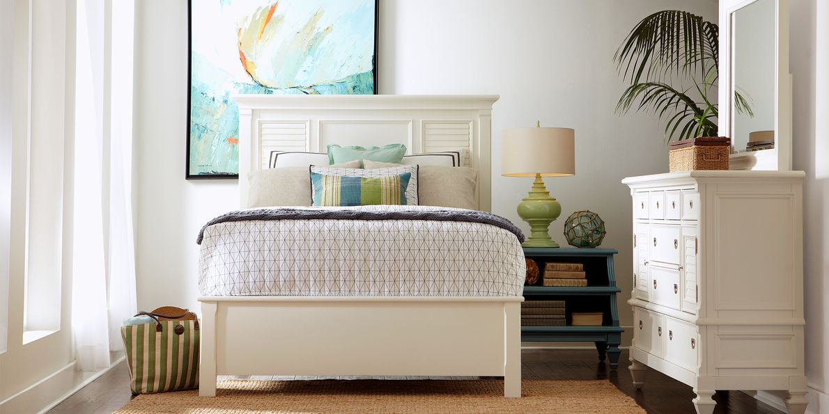 Belmar white deals nightstand