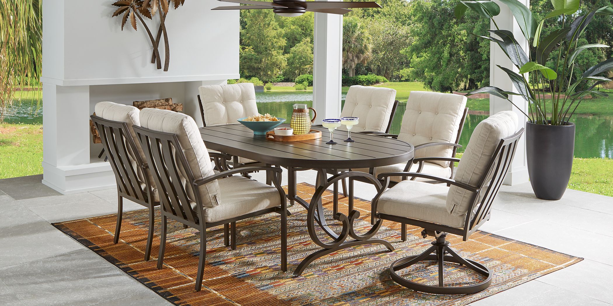 patio dining sets at home depot