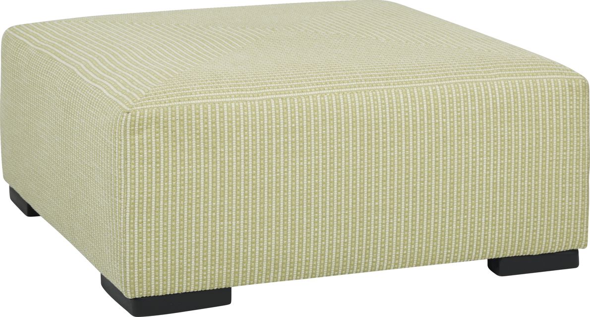 Briar Crossing Green Cocktail Ottoman