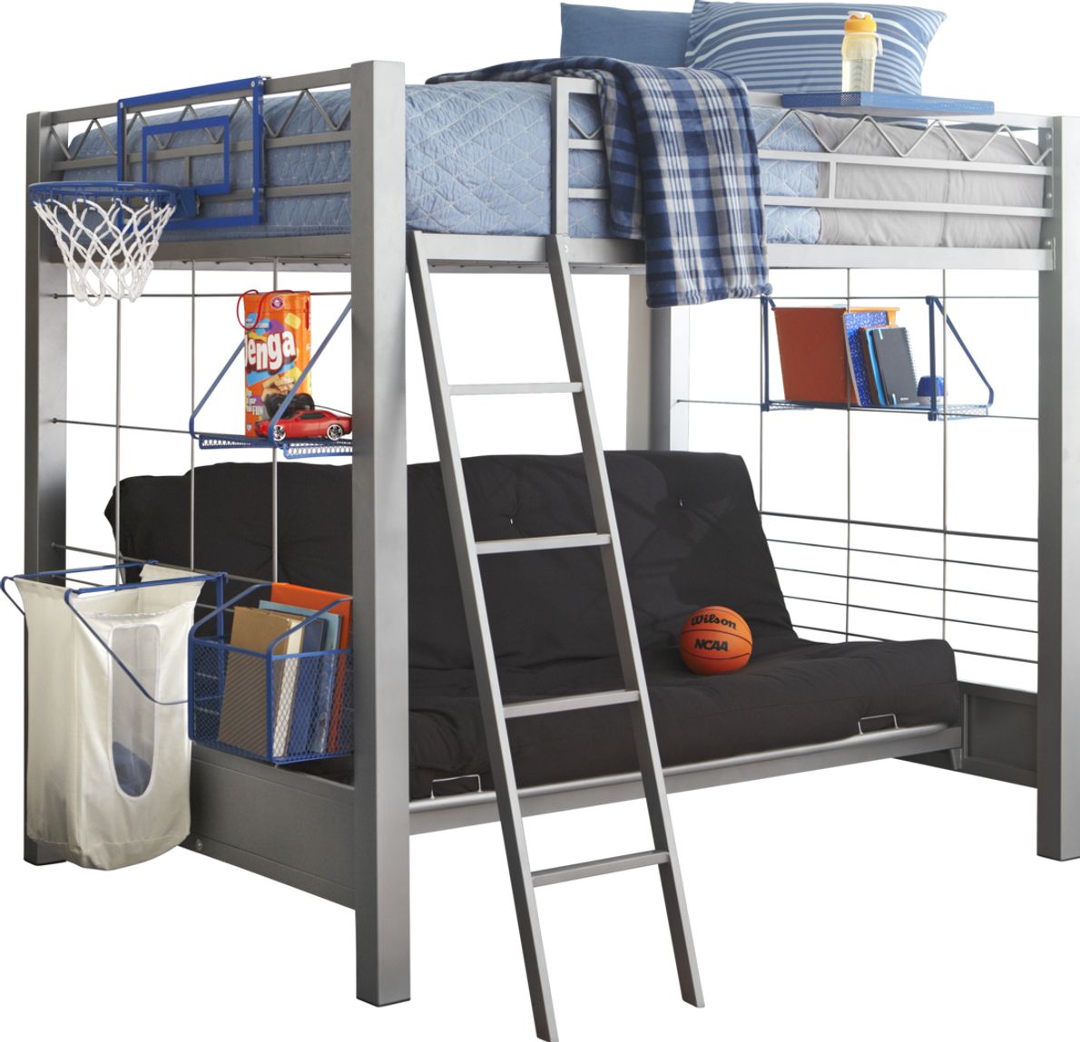 Rooms to go shop futon bunk bed