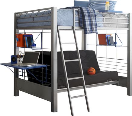 Boys Bunk Bed With Futon