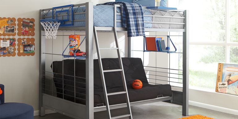 Boys Bunk Bed With Futon
