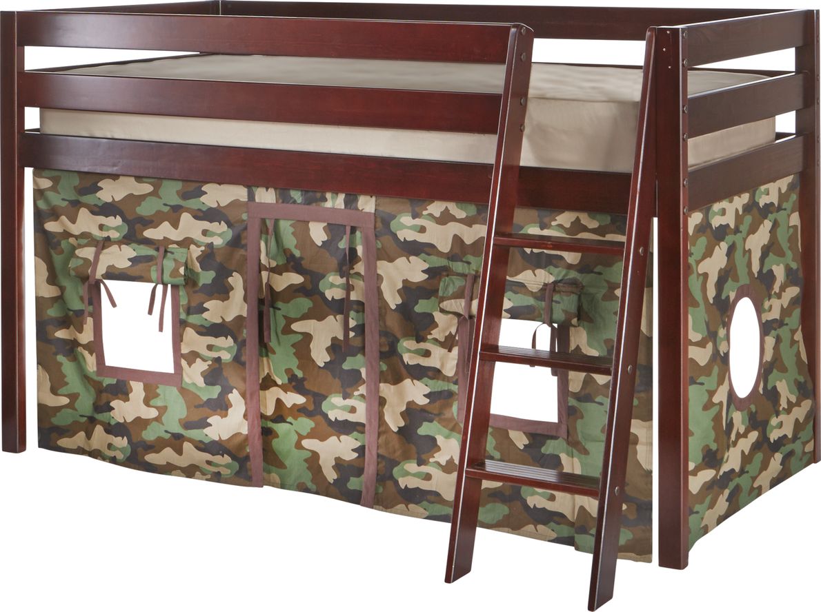 Camo Cabin Cherry Loft Bed Rooms To Go