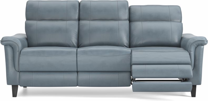 Blue Leather Sofas Couches