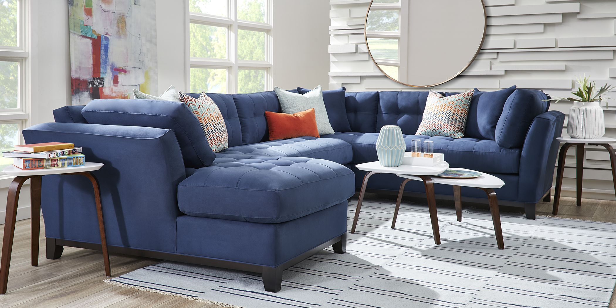 rooms to go kids sectional