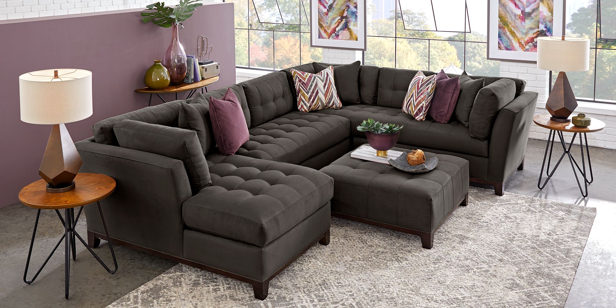 rooms to go kids sectional