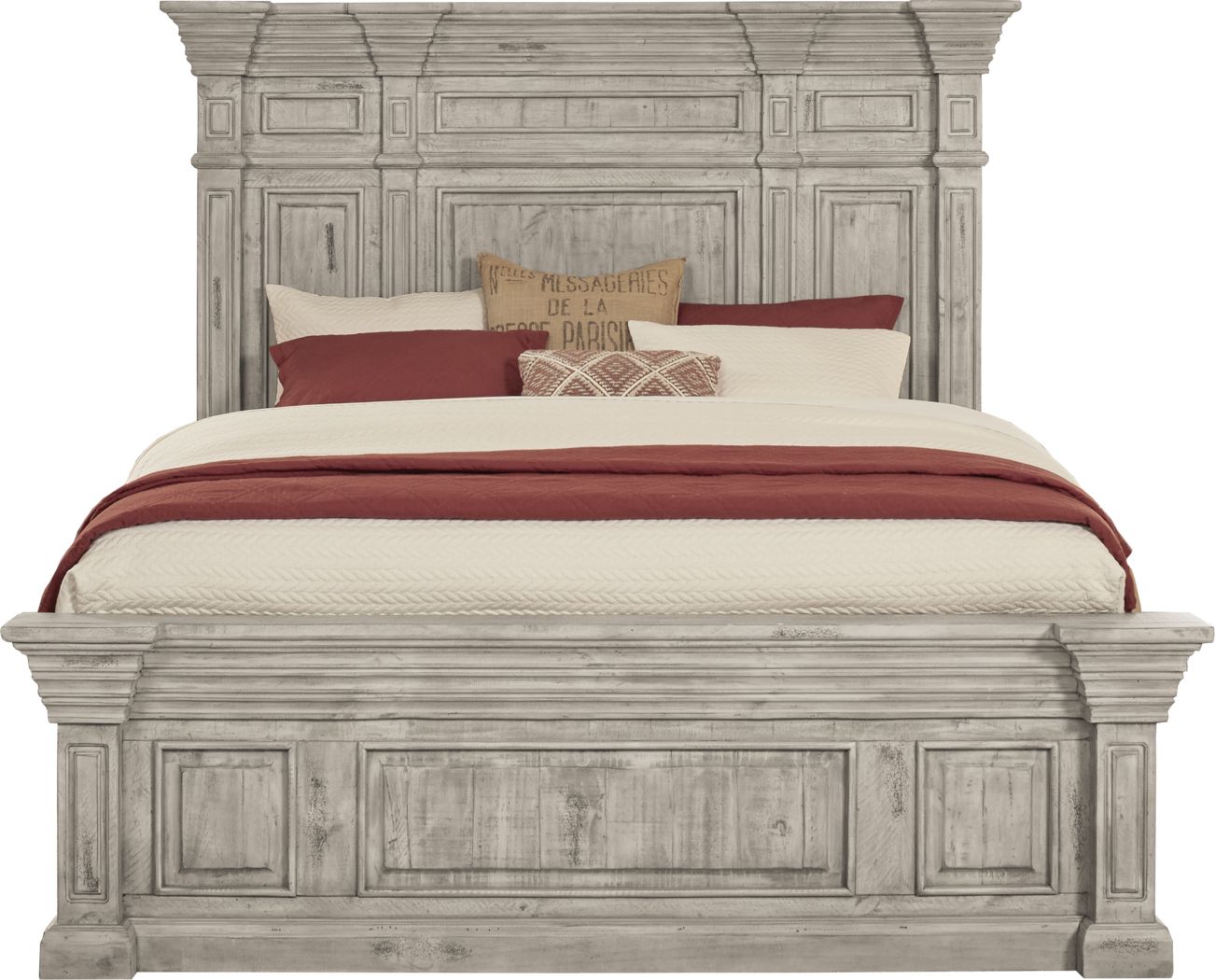 Pine Manor Pine 3 Pc King Panel Bed Rustic