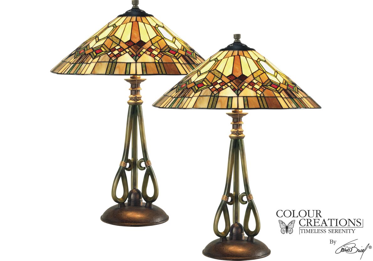 Rooms to go hot sale tiffany style lamps