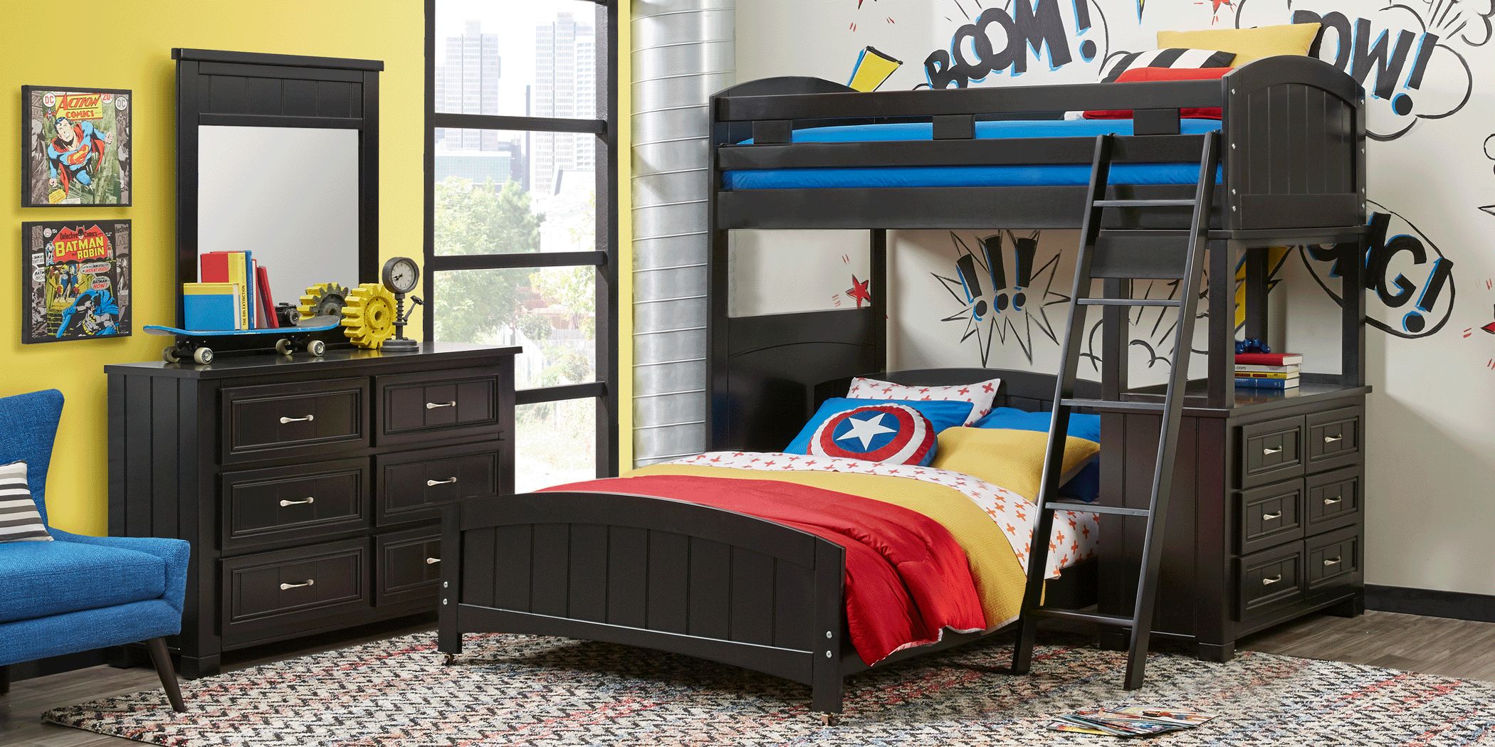 batman bunk beds