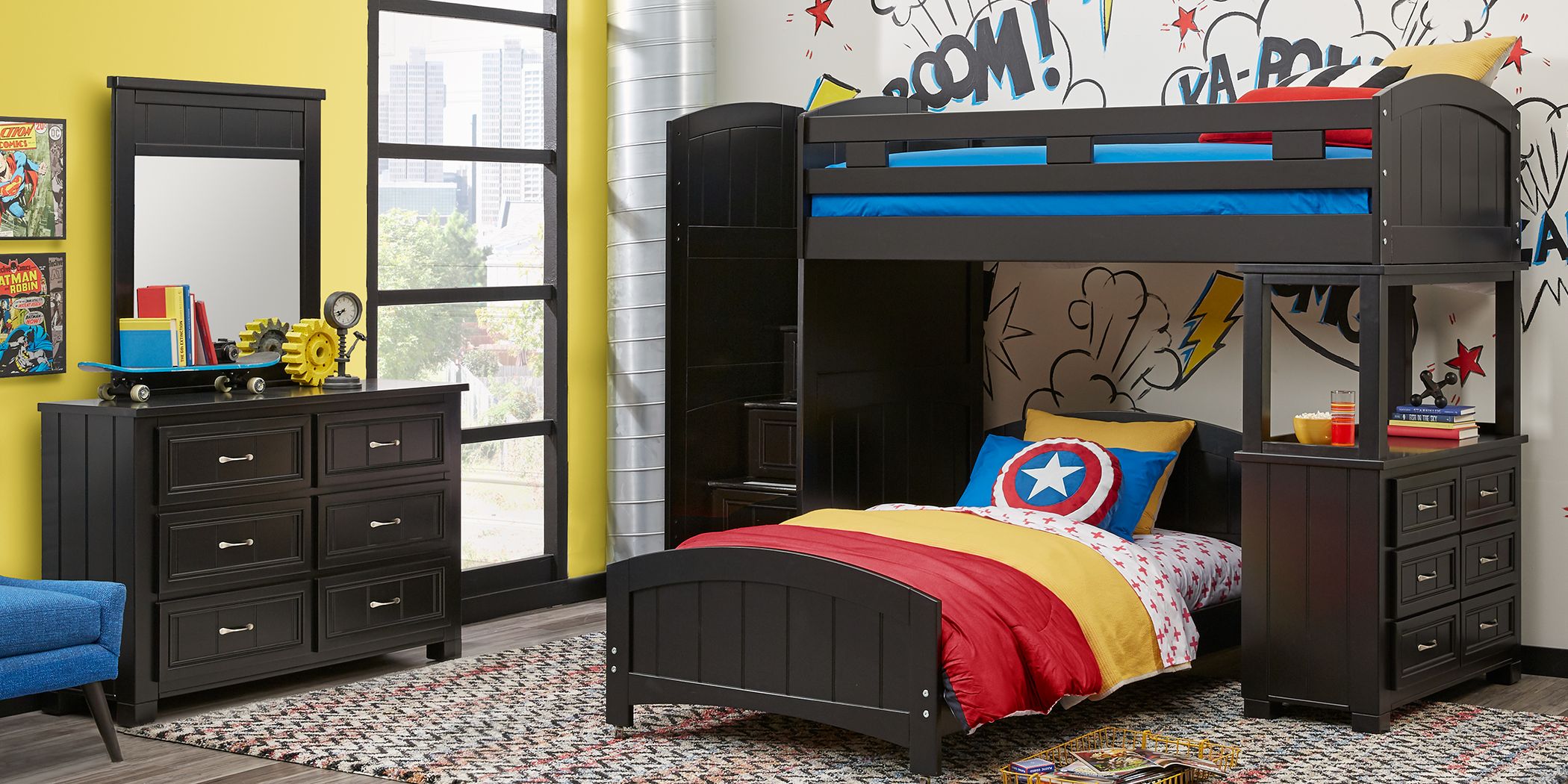 rooms to go outlet bunk beds