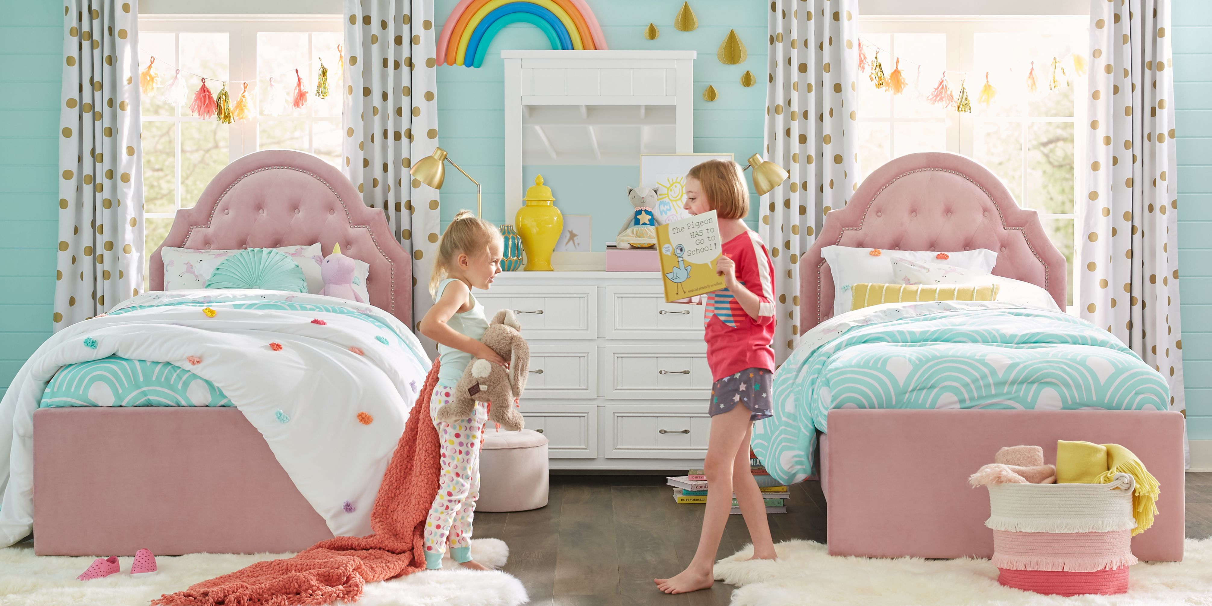 little girl twin bedroom set