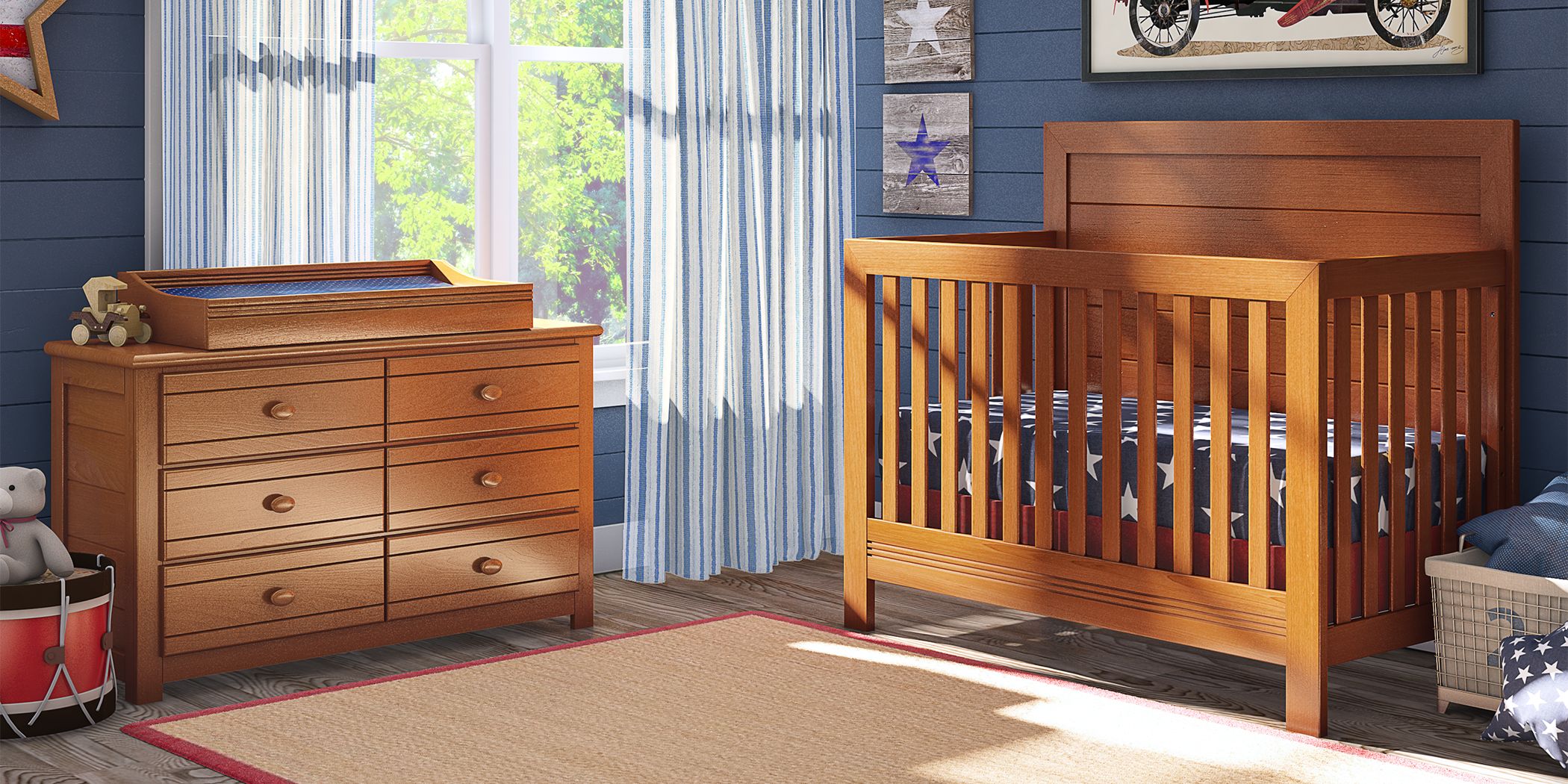4 piece nursery furniture sets