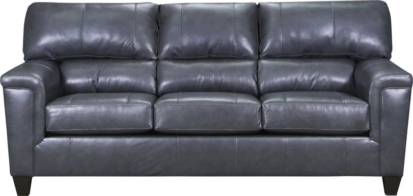 Gray Leather Sofas & Couches