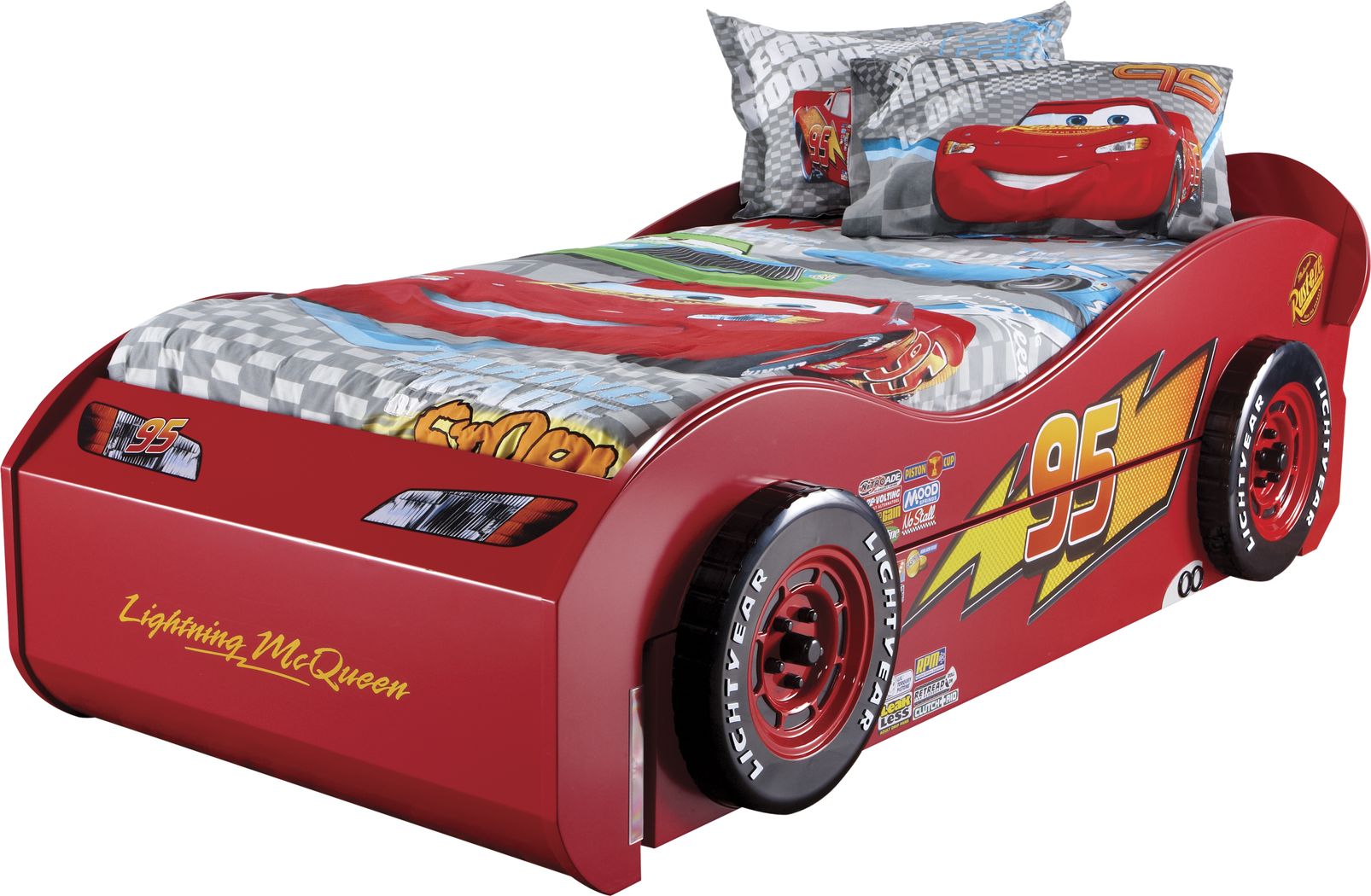 Disney Cars Bed With Trundle - Rooms To Go