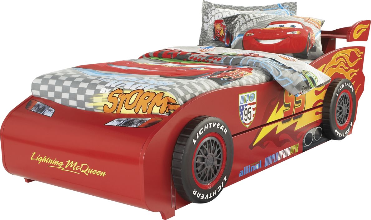 Lightning mcqueen twin sales bed