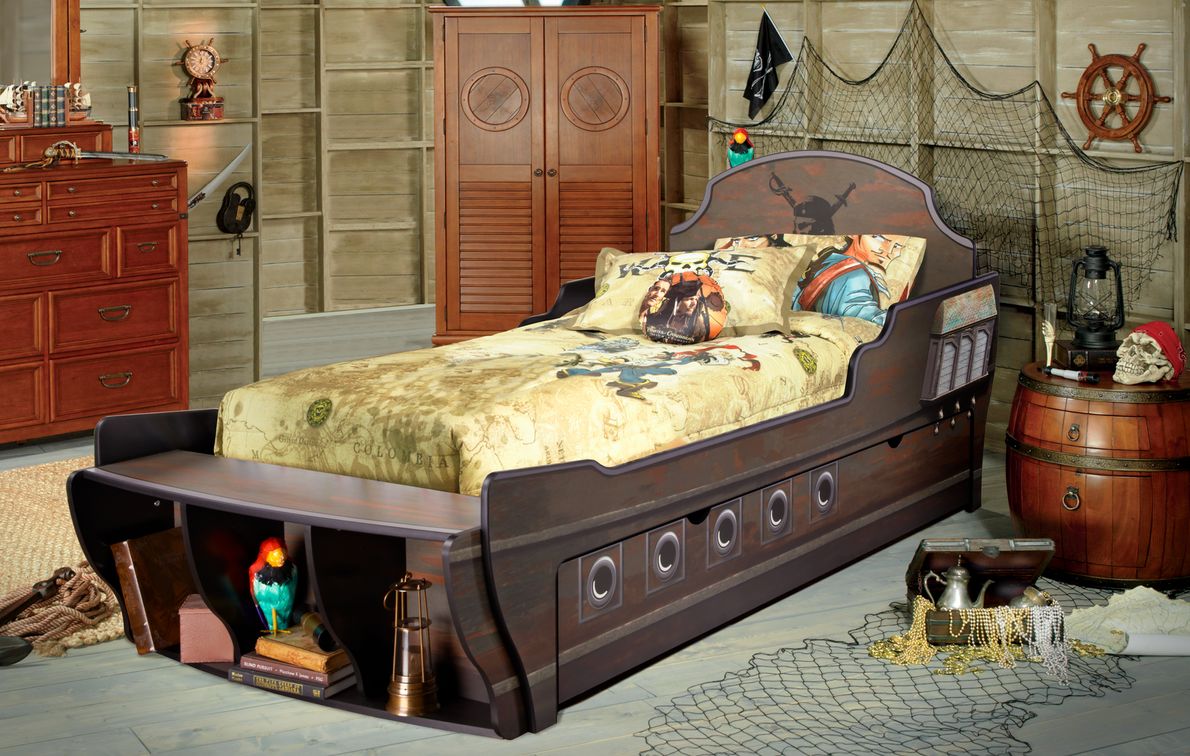 Pirates of the caribbean bed outlet set