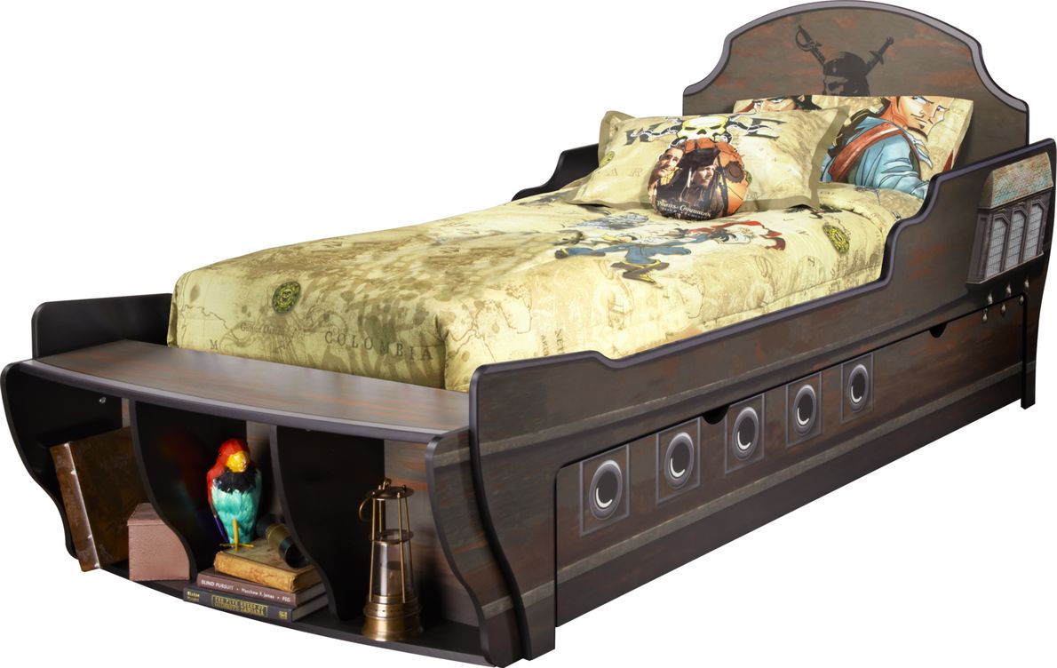 Pirates of the on sale caribbean bed sheets