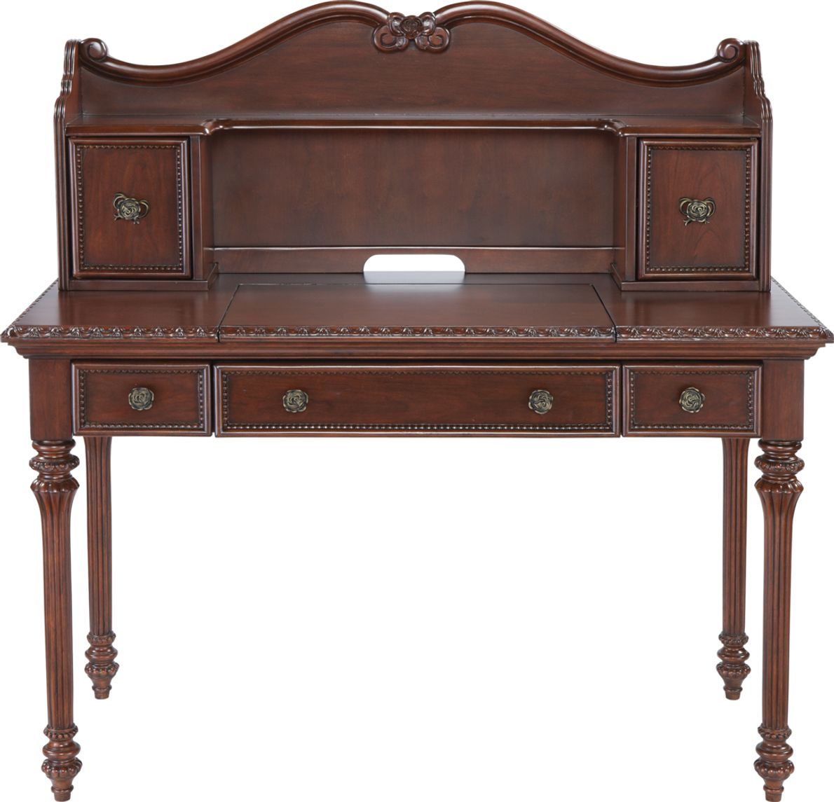 Cherry deals vanity desk