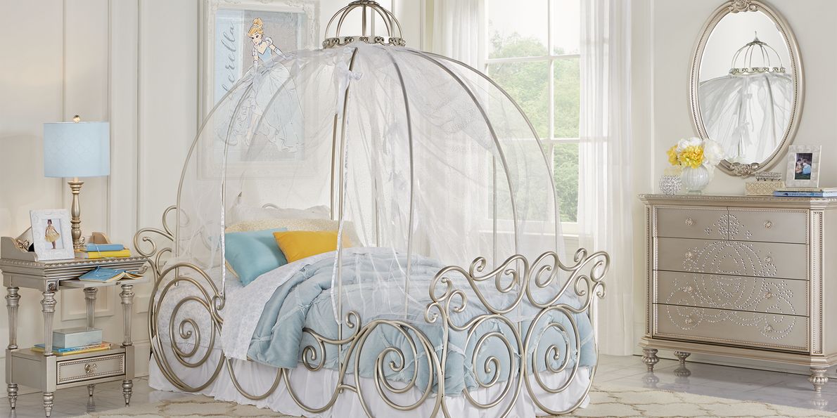 Disney princess deals carriage bed canopy