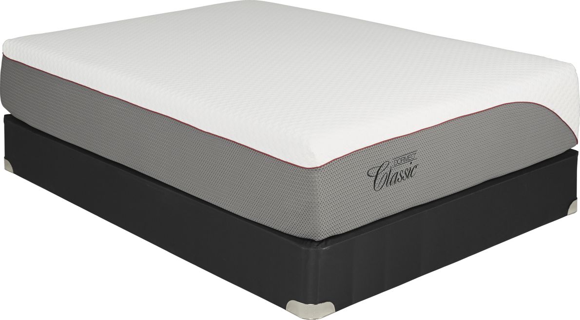 DORMEO Classic C120 Cushion Firm Low Profile King Mattress Set Rooms To Go