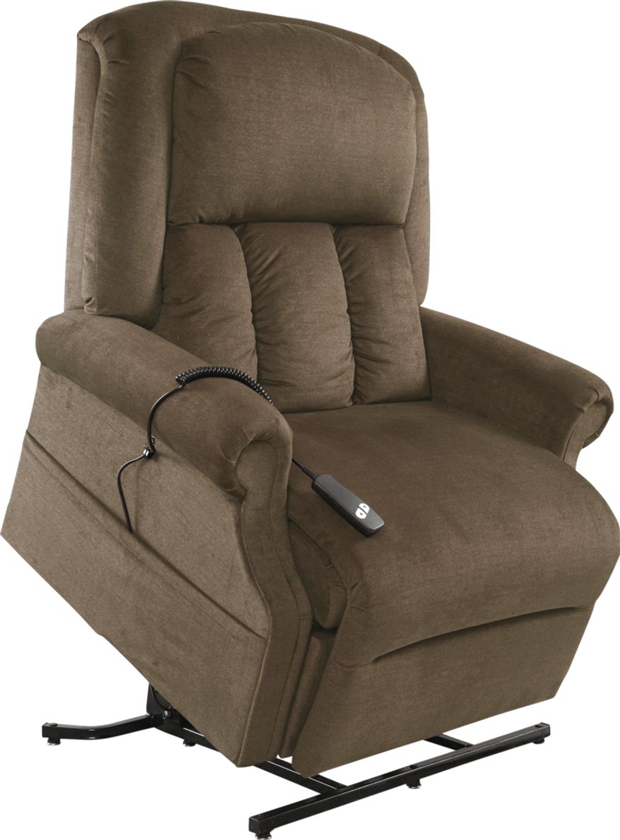 Eagle Point Walnut Lift Chair Power Recliner Rooms To Go