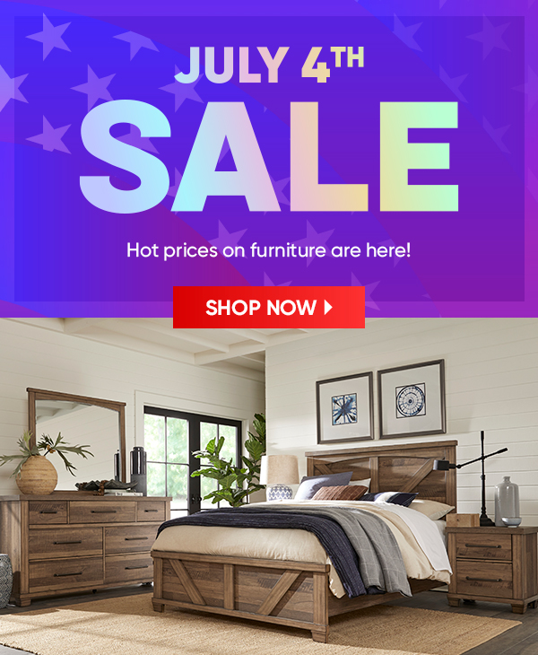 🎆 Save BIG during July 4th Sale 🎆 Rooms To Go