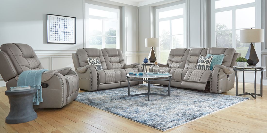 Leather Living Room Sets make Durable Options for Pet Owners