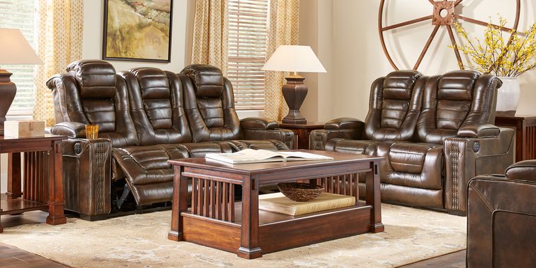 Leather Living Room Sets Furniture Packages