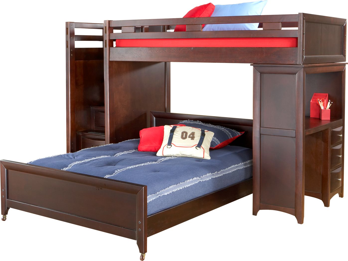 rooms to go ivy league bunk bed