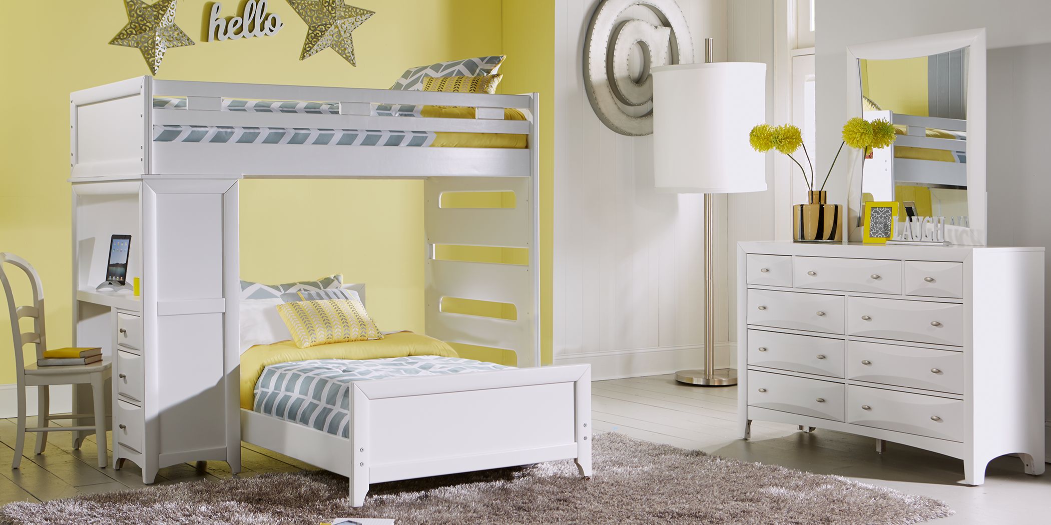 rooms to go ivy league bunk bed