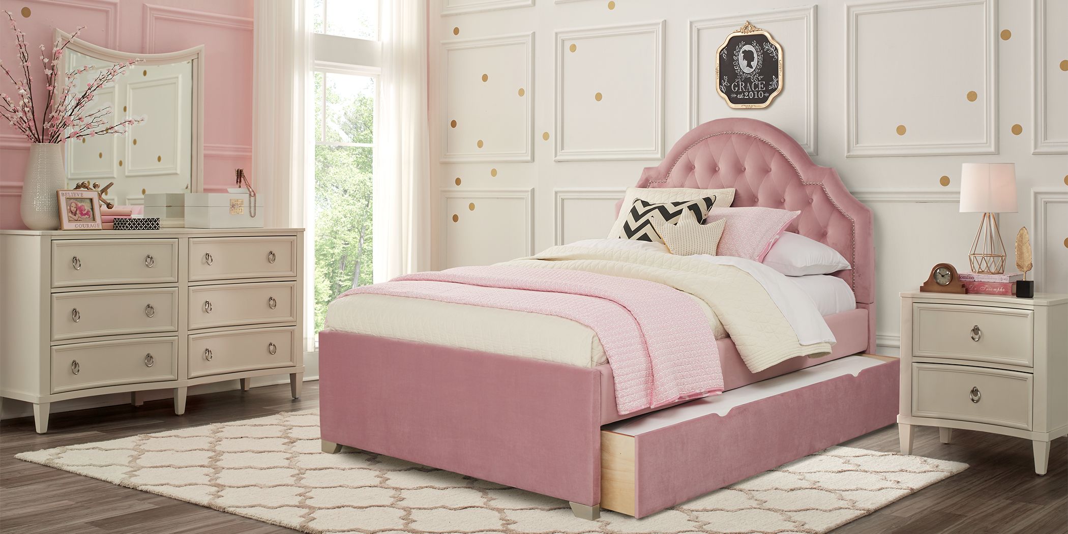 rooms to go kids twin bed