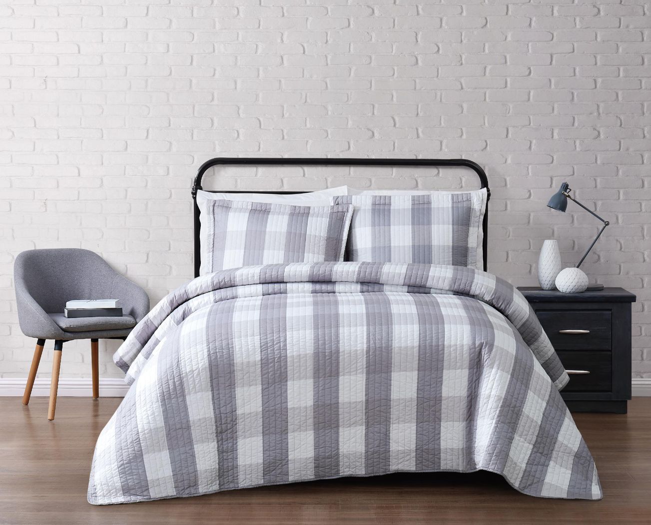 boys gray bedding