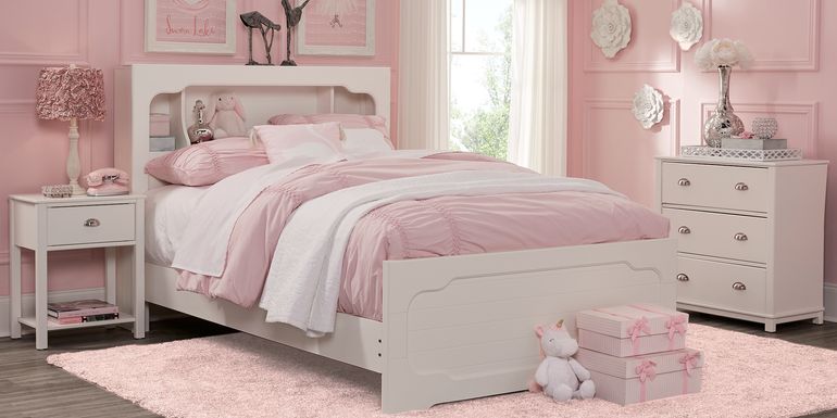 Girls Full Size Beds With Bookcases For The Bedroom
