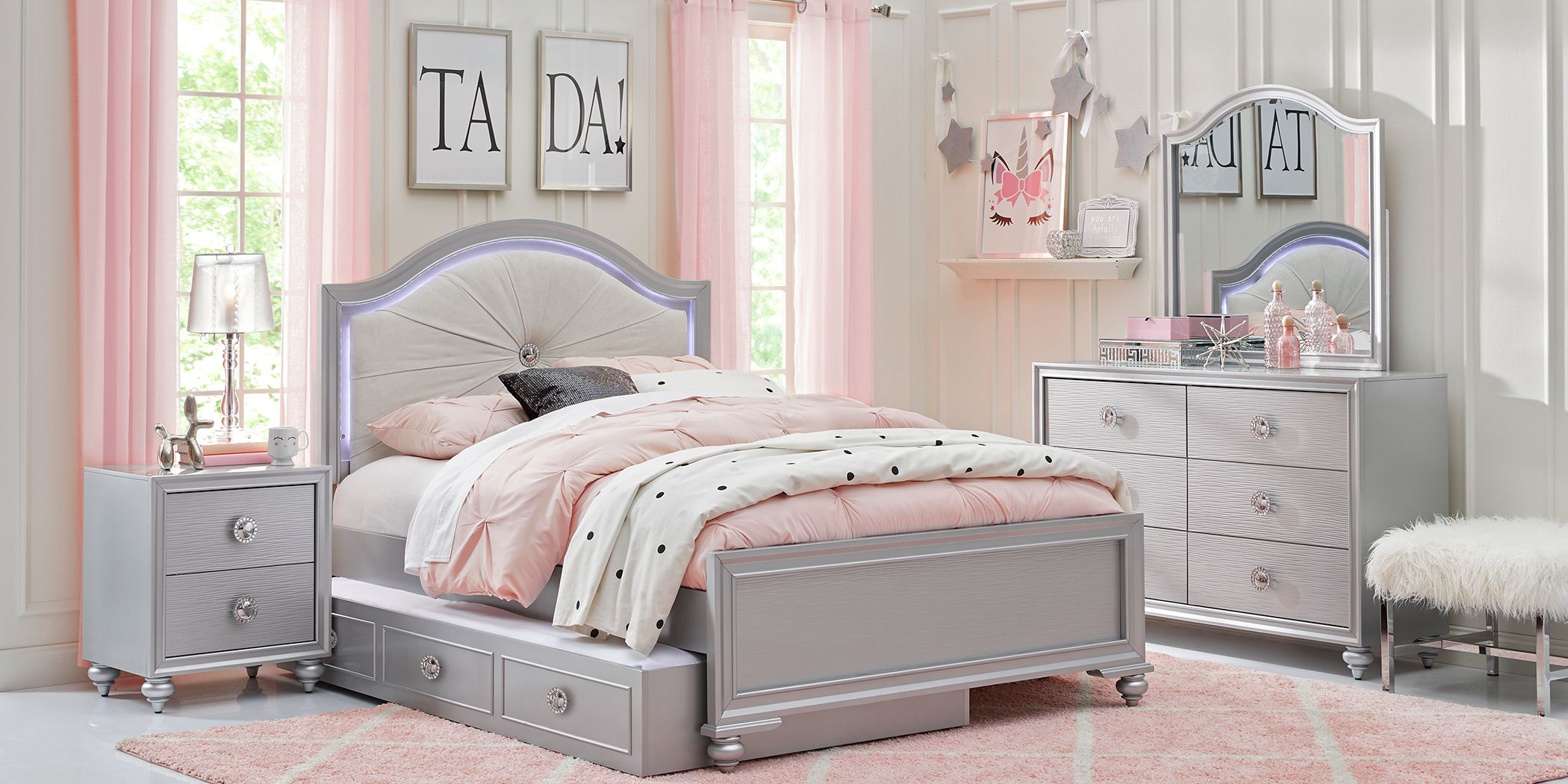 rooms to go kids bed