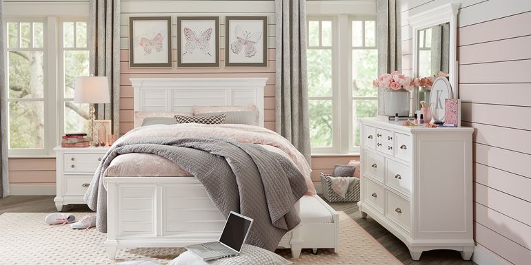 White Full Size Bedroom Sets for Sale - Rooms To Go