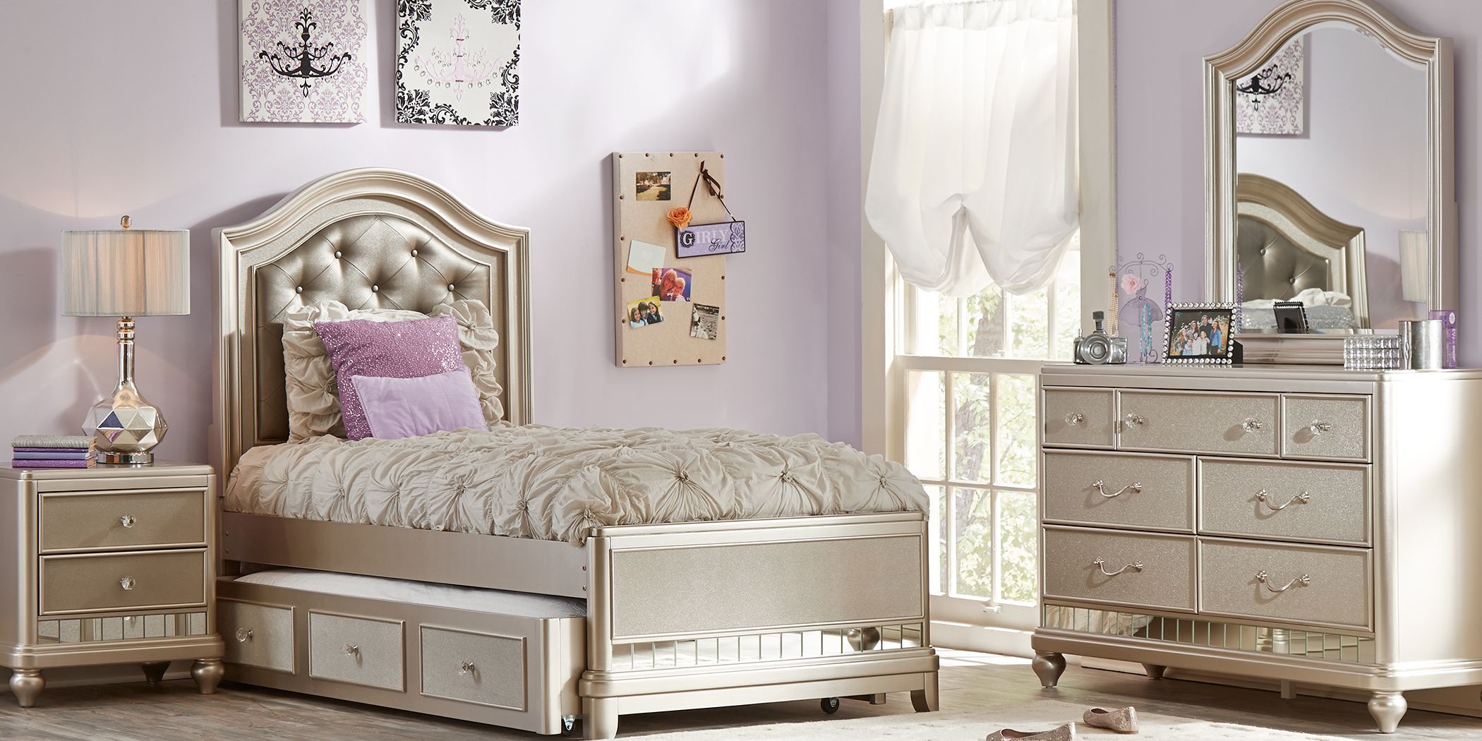 rooms to go kids twin bed