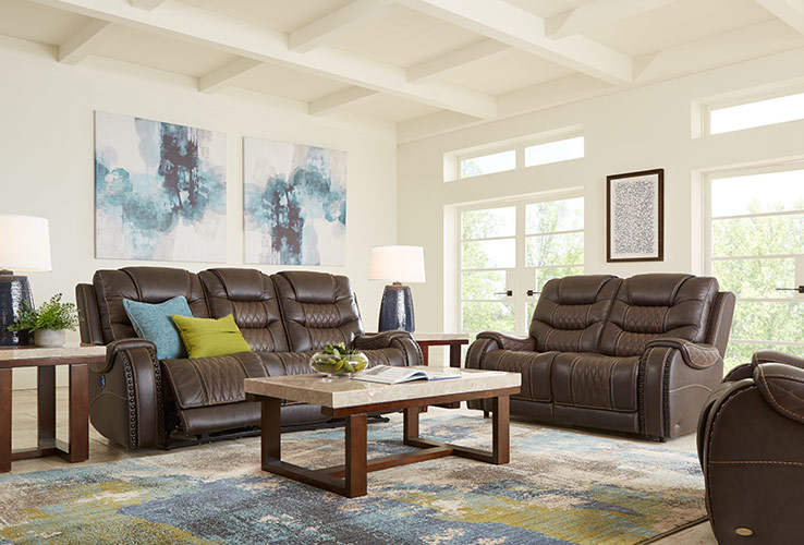 Leather Living Room Sets Furniture Packages