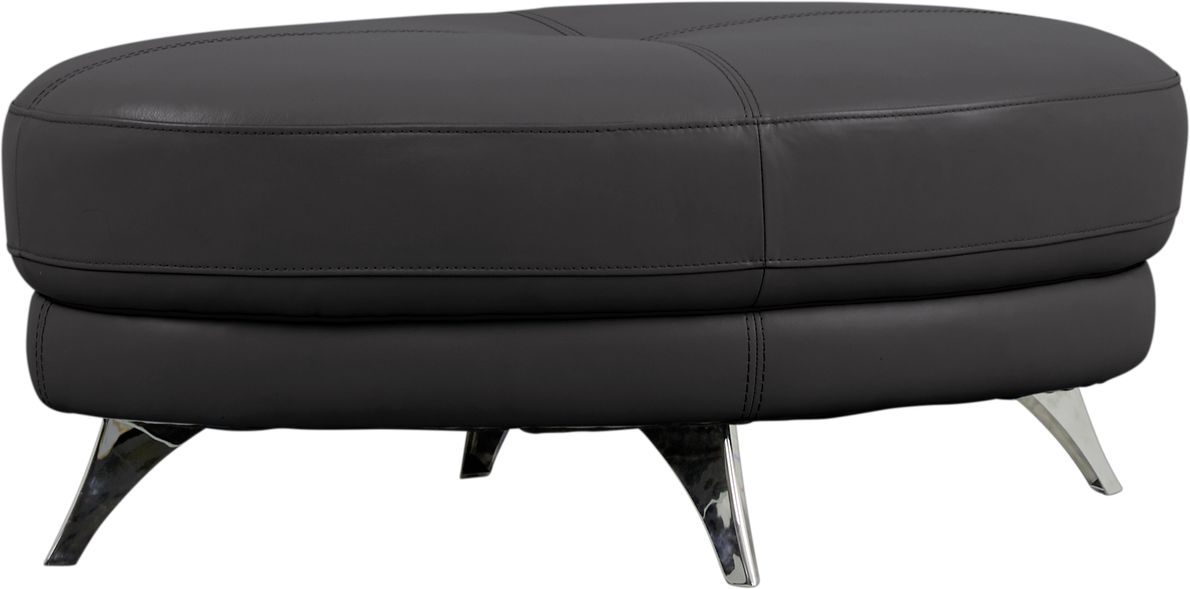 Black cocktail deals ottoman