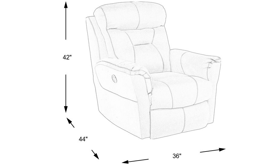 Navarre Platinum Power Recliner