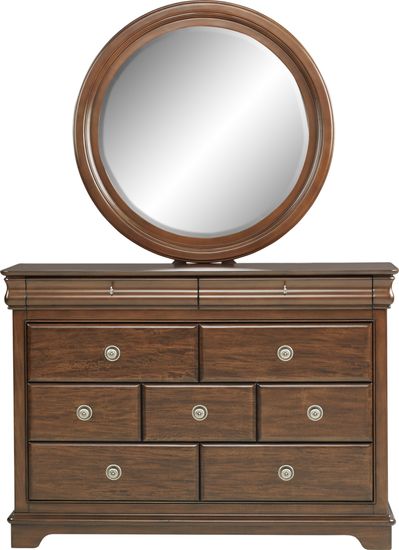 Kids Oberon Cherry Dresser Mirror Set Rooms To Go