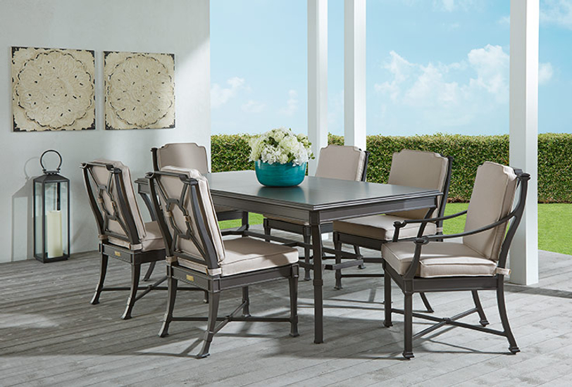 Outdoor Patio Dining Furniture Wicker Wood Teak More Dining Sets Chairs