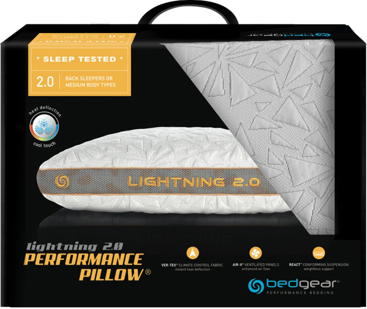 Bedgear lightning shop 2.0 performance pillow