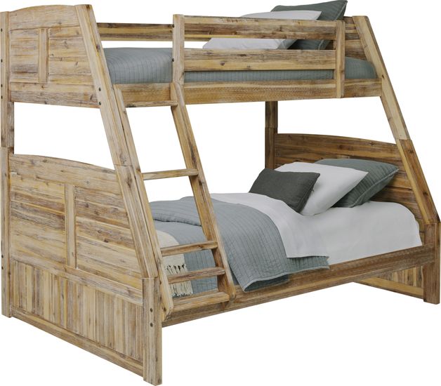 Portside Sand Twin Full Bunk Bed