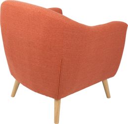 Rozelle Orange Accent Chair