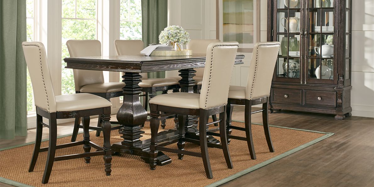 Oak formal deals dining room sets